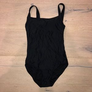 Wear Moi black leotard